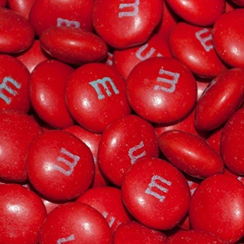 Red M&M's Candy 4lb - Milk Chocolate