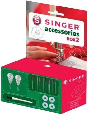 Singer 292118 Box 2 - Caja de Accesorios de Costura para máquina de Coser: Amazon.es: Hogar