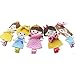 5Pcs Cute Baby Toddler Princess Series Hair Clips Colorful Baby Girls Hair Clips Christmas Party Hair Style(Princess style)