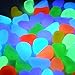 Glow in The Dark Garden Pebbles Stone Luminous Decorative Stones for Your Fantastic Garden or Yard Outdoor Fish Tank in Colorful Color 100Pcs