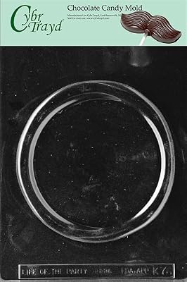 Cybrtrayd K076 Pizza Kids Chocolate Candy Mold