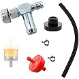 Kit Valvola Spegnimento Carburante E Gommino Passante Per Serbatoio Generatore PowerBack GT5250 WK - Soillar