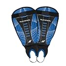 Rucanor Free Kick IV Shin Pad - Blue/Black/White, X-Large