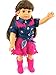 Hot Pink and Denim Cowgirl Skirt Set | Fits 18