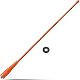 HYS-771N 15.6inch VHF/UHF Dual Band 144/430Mhz SMA-Female Antenna for Kenwood TK-360 TK-370 Baofeng/Pufeng UV-5R BF-F8+ SMA M