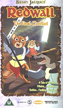 Amazon.com: Redwall [VHS]: Tyrone Savage, Chris Wiggins, Janet Wright, Andrew Gillies, John