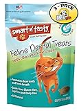 (3 Pack) Smart n' Tasty Cat Ocean Fish Dental Grain-Free Treats, 3-Ounce each