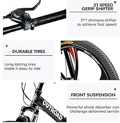 Max4out 26 Inch Folding Bikes Mountain Bike with