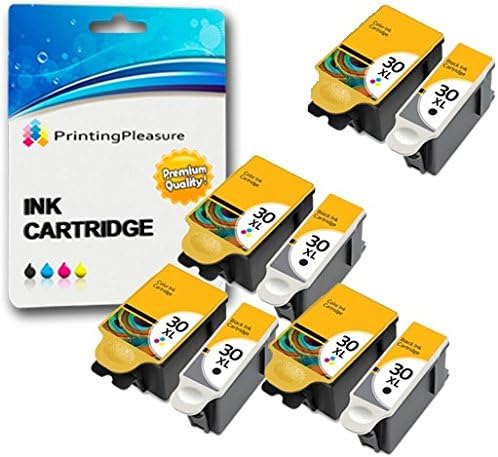 Ink Cartridges,30XL High Capacity Non Oem replacement Compatible for Kodak ESP C100,C110,C115,C300,C310,C315,C330,C360,1.2,3.2,3.2S,Office 2100,2150,2170 AIO,Hero 2.2,3.1,4.2,5.1(4 set)