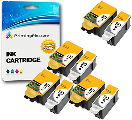 Ink Cartridges,30XL High Capacity Non Oem replacement Compatible for Kodak ESP C100,C110,C115,C300,C310,C315,C330,C360,1.2,3.2,3.2S,Office 2100,2150,2170 AIO,Hero 2.2,3.1,4.2,5.1(4 set)