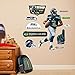 Fathead NFL Seattle Seahawks Russell Wilson: Fathead Jr - Large Officially Licensed NFL Removable Wall Decal