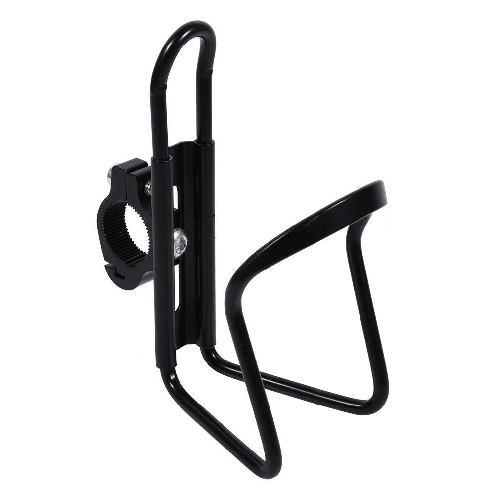 Motorcycle Cup Holder, Universal Aluminum Alloy Motorcycle Drink Cup Holder Water Beverage Support Adjustable Handlebar Bottle Adapter for 7/8-1 Inches Handlebars(Black) Other interior accessories