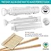 Chefoh All-In-One Sushi Making Kit | Sushi Bazooka, Sushi Mat & Bamboo Chopsticks Set | DIY Rice Roller Machine | Very Easy To Use | Food Grade Plastic Parts Only | Must-Have Kitchen Appliance
