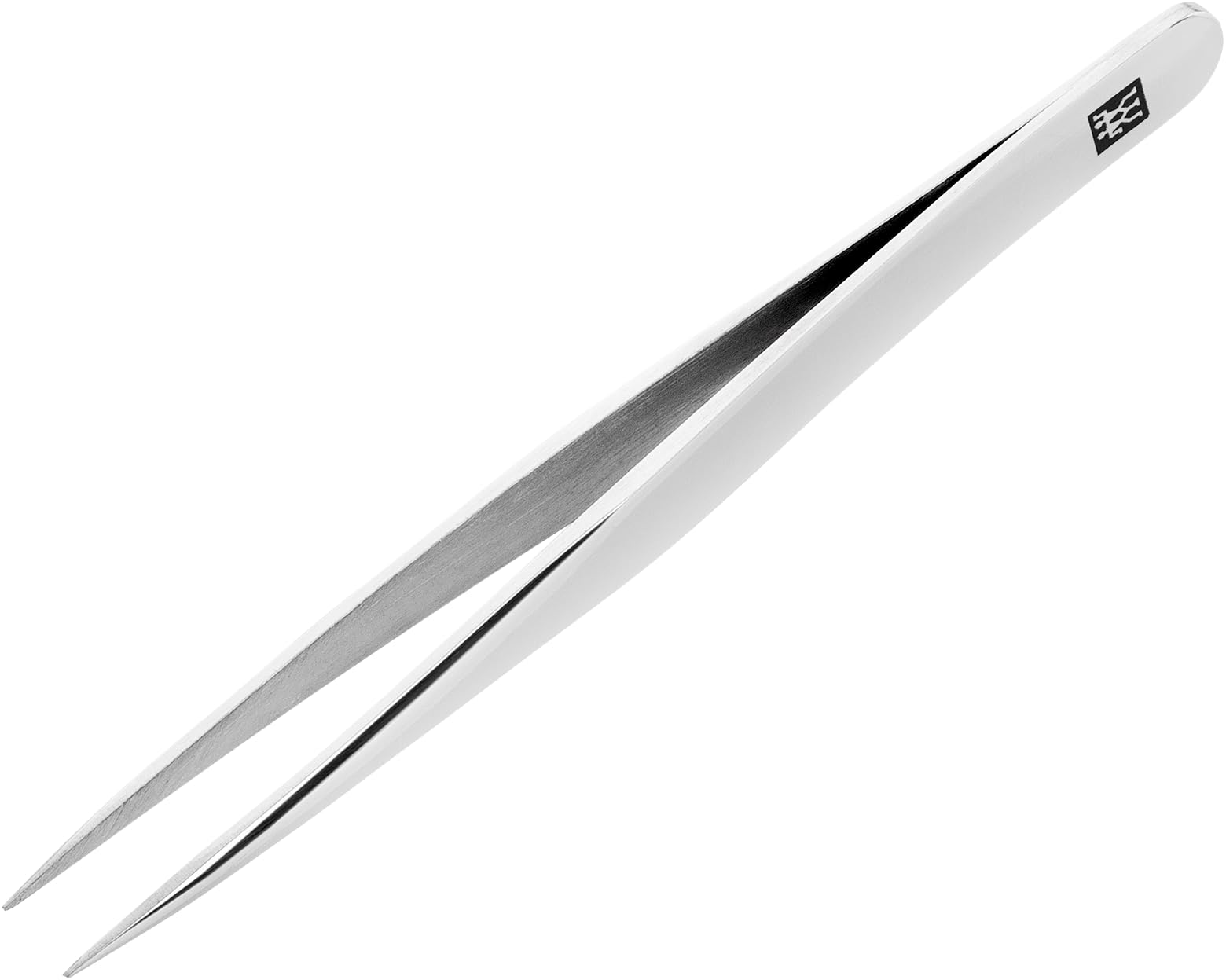 ZWILLING Spitze Pinzette (Entfernen von Splittern, eingewachsenen oder feinen Härchen, handgeschliffene, angeraute Spitzen), Poliert, Silber, 90 mm 3