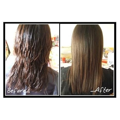 Amazon Com Hair Rebonding Straightening Straightener Cream Kit