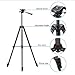 Phone Tripod, Eocean 50 inch Tripod for Cellphone, Tripod for Gopro and Camera with Wireless Remote and Universal Clip, Compatible with iPhone Xs/Xr/Xs MaX/X/8/Galaxy Note 9/S9/Google