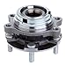 ECCPP HA590125 New Front Wheel Bearing Hub LH Driver RH Pass for Infiniti EX35 EX37 FX35 FX37 FX45 FX50 G25 G35 G37 M35 M37 M45 M56 2003-2018 AWD 5 Lug