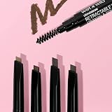 Wet n Wild Ultimate Brow Retractable Pencil Medium Brown Define Fill Spoolie New view 9