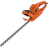 GARCARE Power Corded Hedge Trimmer Electric 20" Blade 0.8" Cutting Capacity | 4.2Amp Power Motor, Lightweight &amp; Ready-to-Use for Garden Lawn Shrubs Trimming
