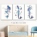 Colorful Mermaid Art Print Set of 3 (10