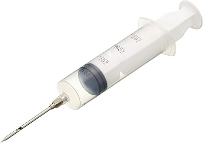 KitchenCraft Meat Injector Cooking Syringe White/Transparent 5ml