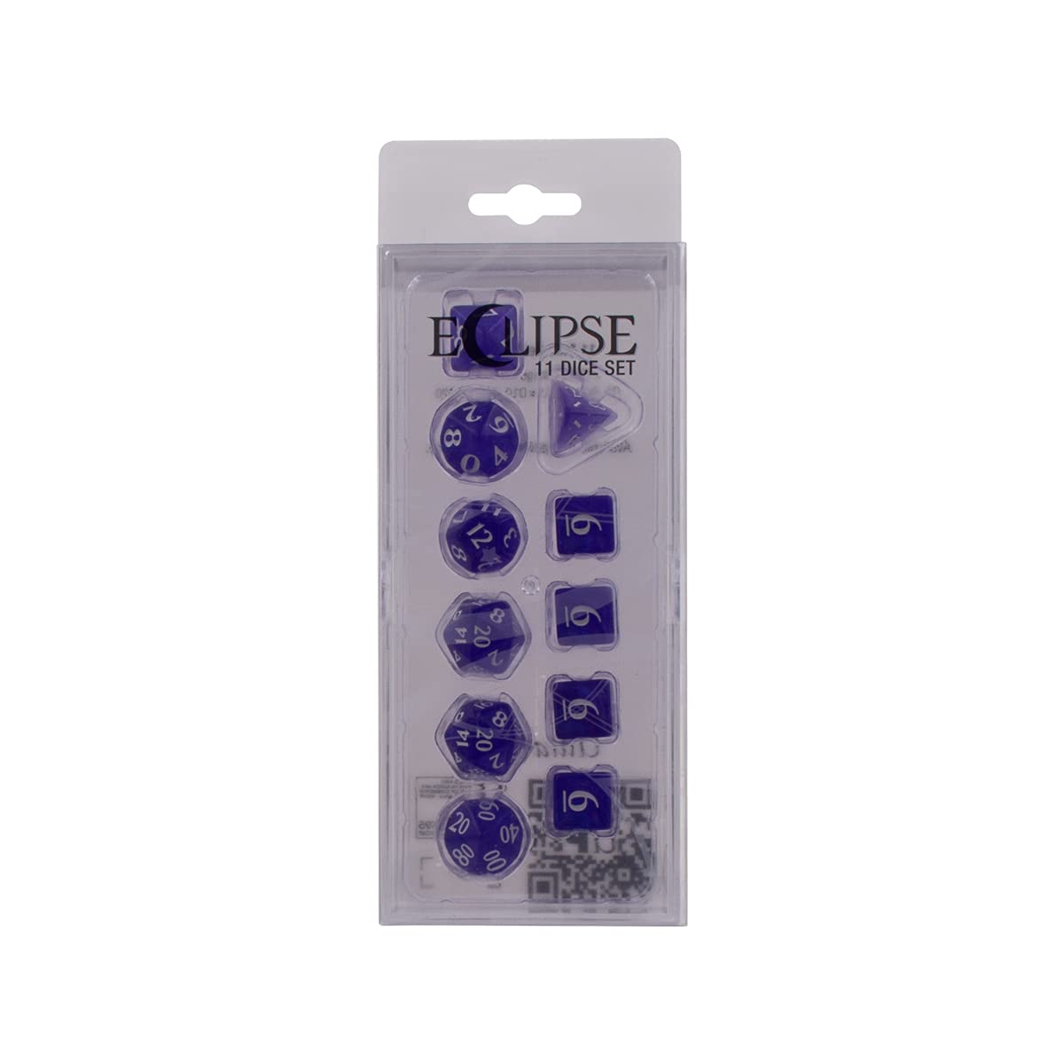 Eclipse 11 Dice Set: Royal Purple