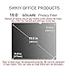SIKKIY 19.0 Inch (Diagonally Measured) Computer Privacy Screen Filter – 5:4 Aspect Ratio – for Square Computer Monitors – Anti-Glare – Anti-Scratch Protector Film for Data confidentialitythumb 2