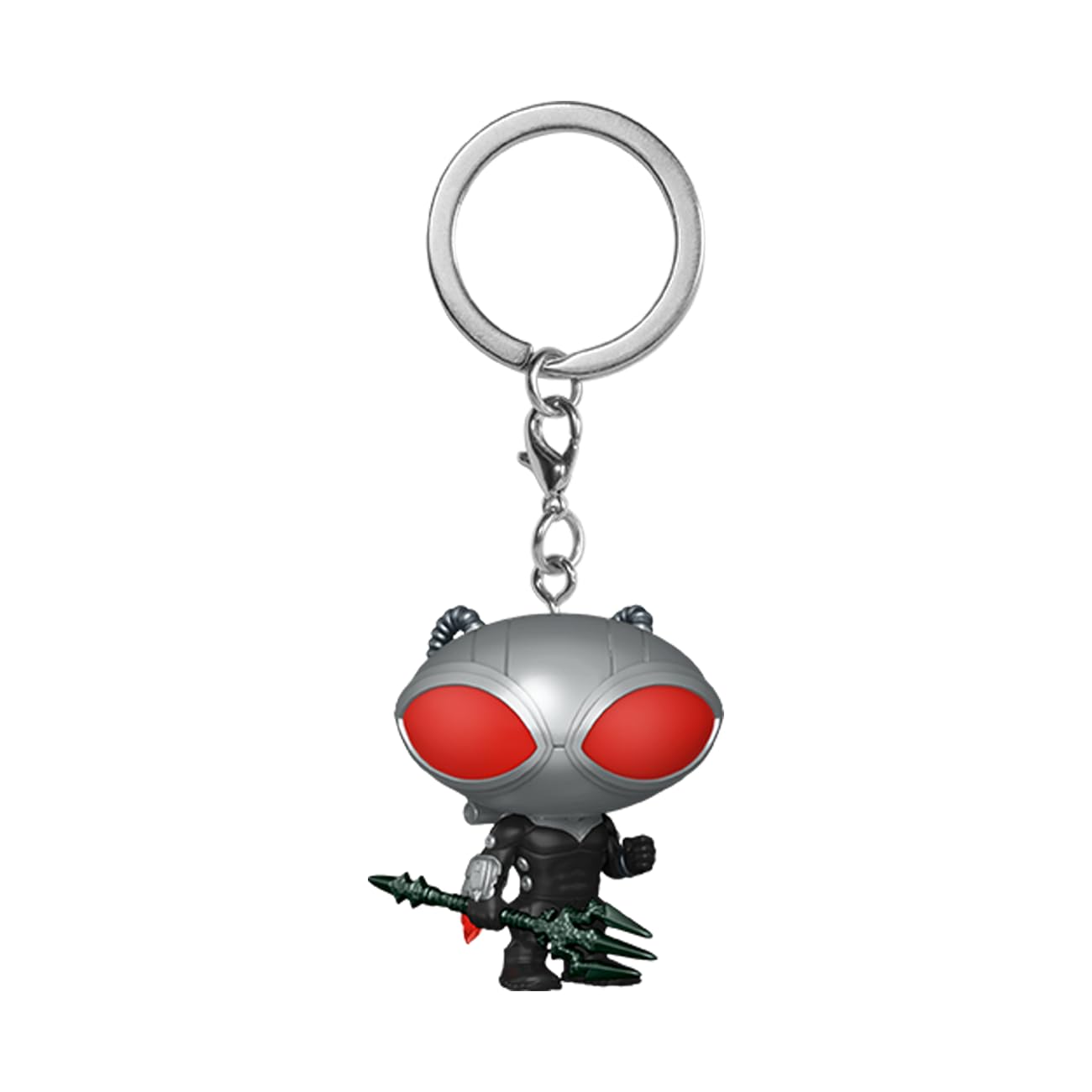 Funko POP! Keychain: DC - Black Manta - Aquaman - Collectable Vinyl Mini Figure Novelty Keyring - Stocking Filler - Gift Idea - Official Merchandise - Movies Fans - Minifigure