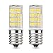 E17 LED Bulb Microwave Oven Light, T7 T8 Intermediate Base LED Appliance Bulb T8 T7 Lightbulb, Warm White 3000K,dimmable, 4W (40W Halogen Bulb Equivalent),110 volt-130v,52x2835SMD (2- Pack)