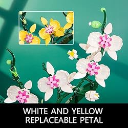 JOJO&Peach Orchid Building Set, Build an Orchid