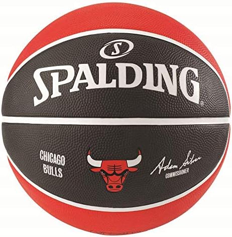 Spalding NBA Team Chicago Bulls - Balón de Baloncesto (Goma ...