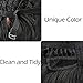 Dream Soul Short Black Curly Bob Wigs With Air Bangs Shoulder Length Synthetic Natural Black wigs for women（14''Natural Black)
