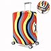 Baisidai Washable Colorful Print Luggage Cover Spandex Suitcase Cove Protective Bag