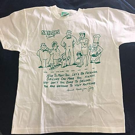 Amazon Co Jp Tシャツ セーラーズ Sailors おニャン子クラブ 絶版 ホビー 通販