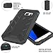 Poetic Galaxy S7 Edge Case, POETIC Revolution Series [Premium Rugged][Shock Absorption & Dust Resistant] Protective Case (Without Built-in Screen Protector) for Samsung Galaxy S7 Edge (2016) - Black