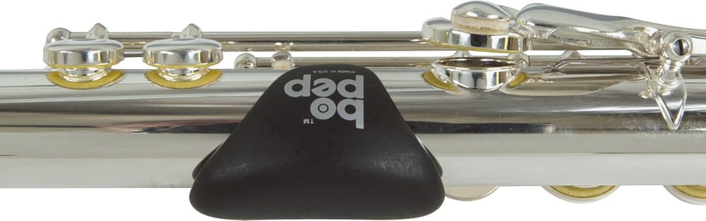 BO PEP Flute Finger Rest for B Flat, Classic Style, Comfortable Left Index Finger Rest for Musical Instrument