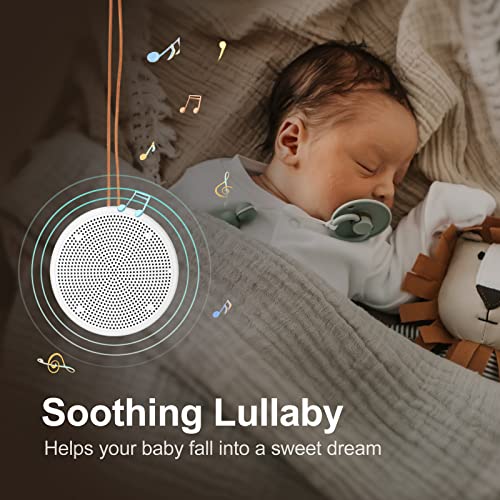 KIPCUSH Sleep Sound Machine, Rechargeable, Portable White Noise Machine