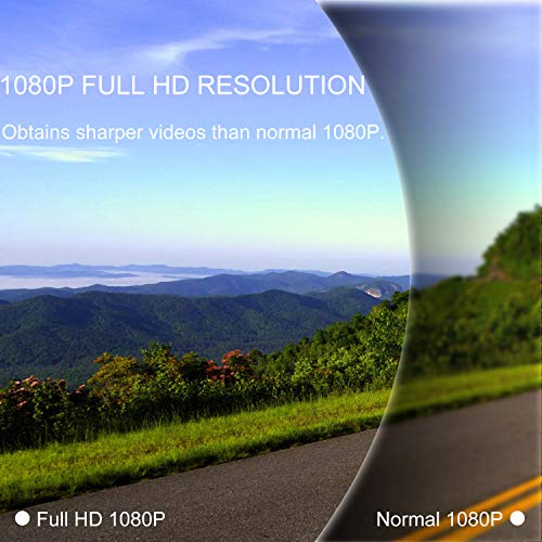 GOODTS Dual Dash Cam Front and Rear 4" IPS Screen FHD 1080P 6G Lens Car Dashboard Camera Recorder with Reversing Assist Night Vision G-Sensor Parking Monitor Motion Detection Loop Recording(No Card) - Thumbnail 3