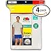 Fruit of the Loom Mens 4Pack TALL White Crewneck T-Shirts Undershirt 3XL