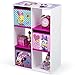 Delta Children 6 Cubby Storage Unit, Disney Minnie Mouse