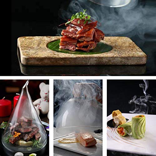 Wancle Smoking Gun Food Smoker Infusion Smoker for Home Cooking and Outdoor BBQ Silver - Thumbnail 3