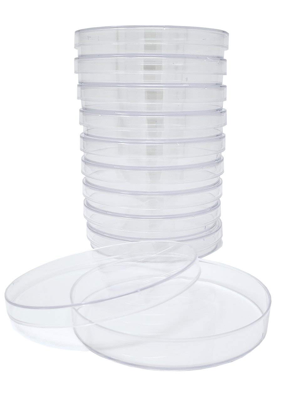 SPL Petri Dish, 100x15mm, Polystyrene, Sterile, 3 Vents, (Pack of 10