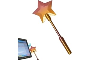 Credit Card Tap to Pay Wand – 3D Printed Contactless Payment Holder, Fun Debit/Credit Card Wand for Kids & Adults, Pink Magic