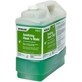 Ecolab 6100731 Sanitizing Wash &lsquo;n Walk No-Rinse Floor Cleaner/Sanitizer - 2.5 Gallon