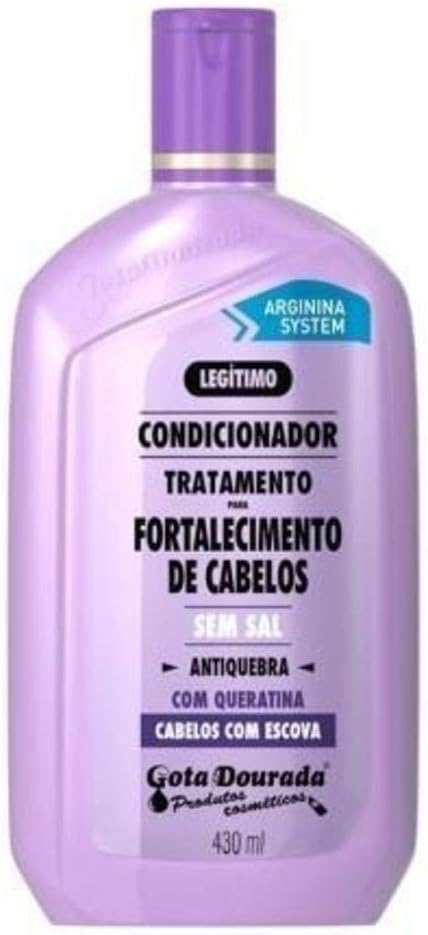 Drop Dourada Smoothed Hair – Conditioner with Keratin – 430 ml