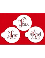 Joy, Noel and Peace Cookie Set by Designer Stencils