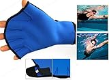 Harryshell(TM)Water Resistance Fins Hand Glove Training Fingerless Webbed Flippers Paddle Swim Gloves