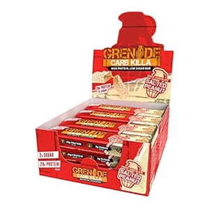 Grenade Carb Killa White Chocolate Salted Peanut Proteïnereep, 12 x 60g