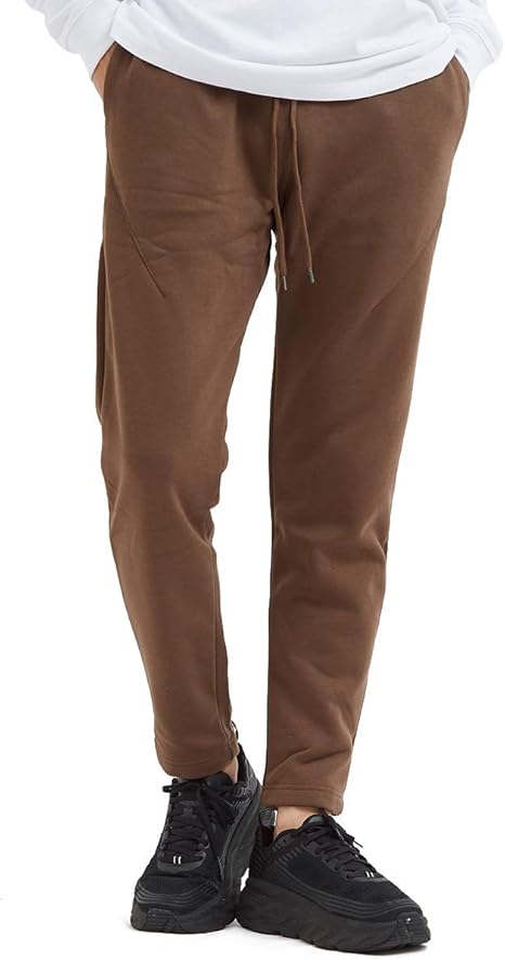 Amazon スウェットパンツ メンズ 裏起毛 パンツ 暖かい あったか セットアップ可 ウエストゴム テーパード ゆったり 無地 スエット イージーパンツ Improves ロングパンツ 通販