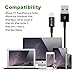 Xcords(TM) 5Pack 3ft 8 Pin Lightning to USB Cable Data Syncing Cord Compatible with iPhone 7/ 7 Plus/6/ 6 Plus/ 6s/ 6s Plus /5/5s/5c/SE/iPad/iPod/Beats Pill+(Black)